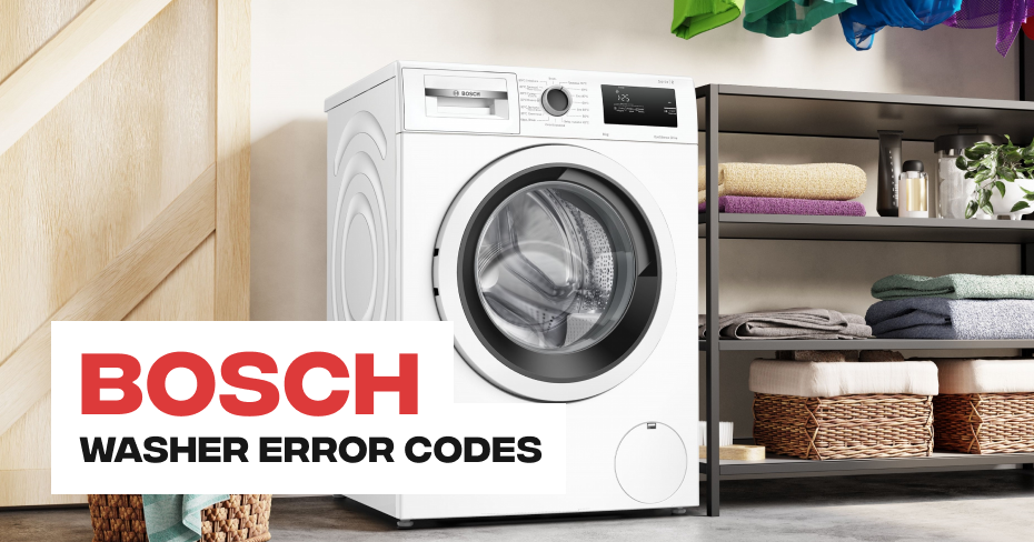 Bosch Washer Error Code Er 22 Bosch Appliance Support Service